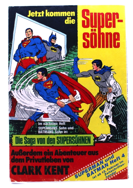 DC Comics Superman Batman Comic Nr. 3 (1974): Wildes Wochenende in Washington von Ehapa